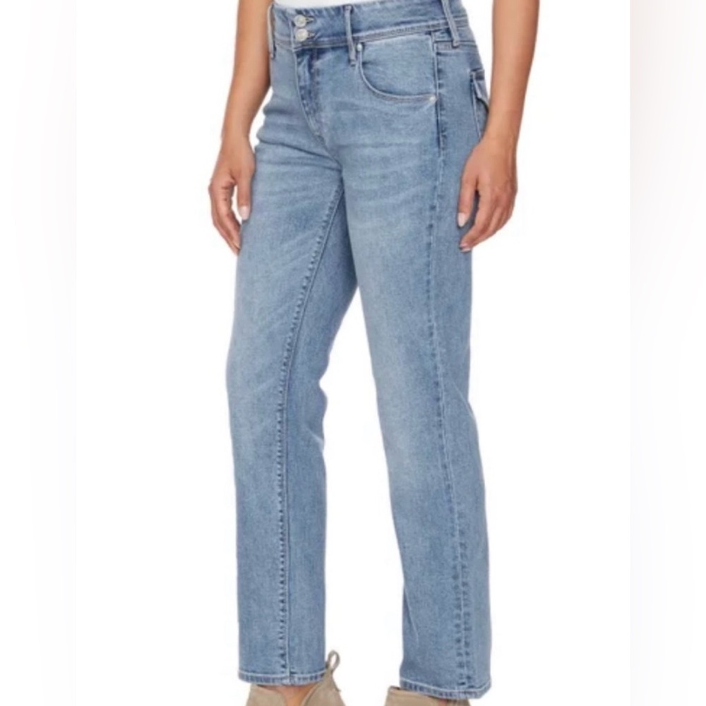 Women's Hudson Midrise Straight Jeans - Picture 2 of 7